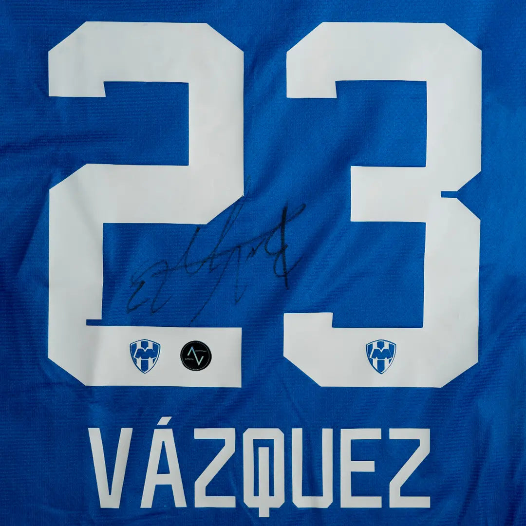 Jersey Firmado Brandon Vazquez - Monterrey